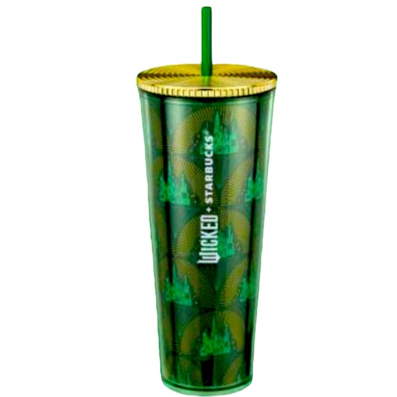 Starbucks Other - NWT Wicked x Starbucks Limited Edition Emerald City Metallic Green Tumbler Cup